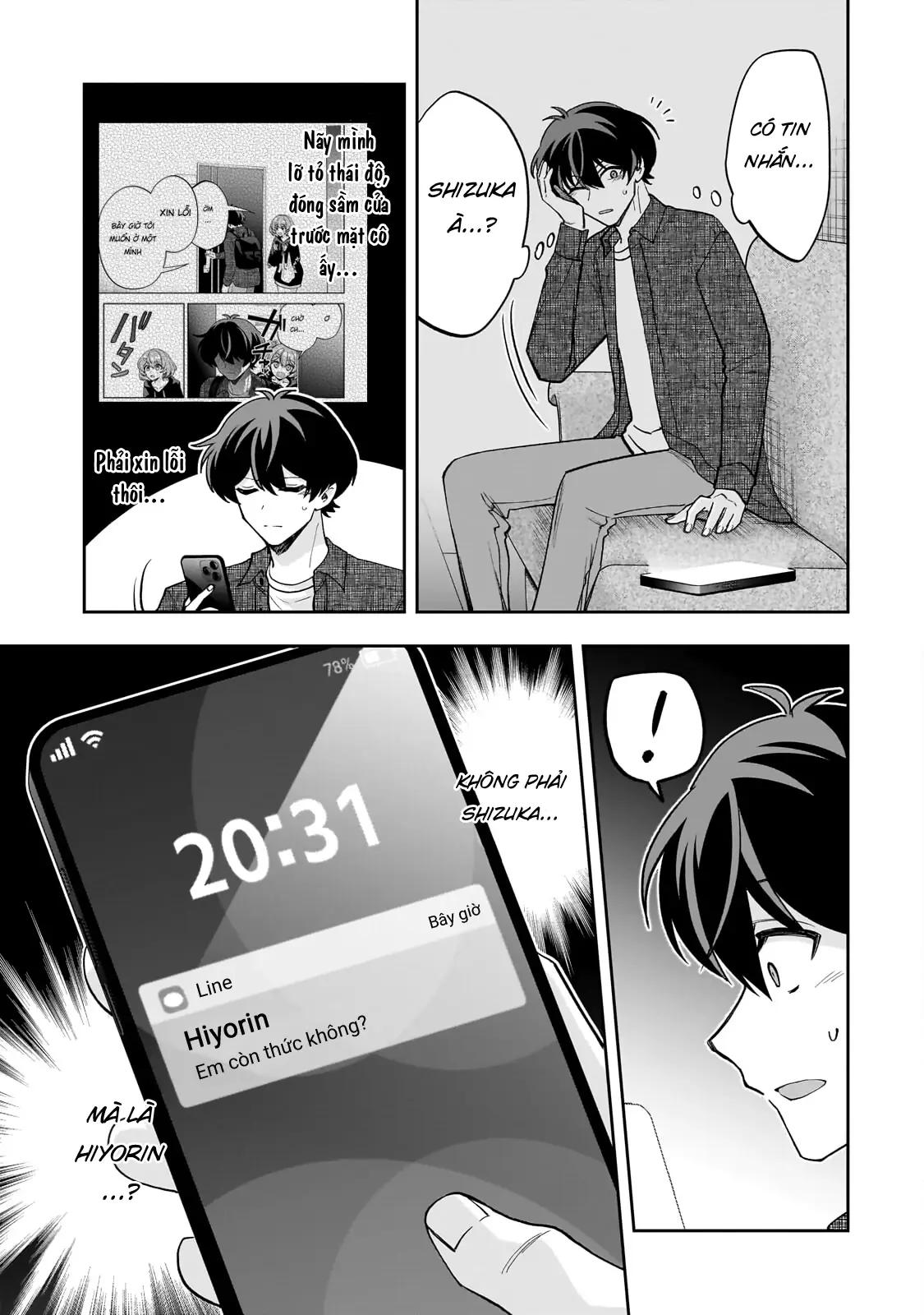 Net no "Oshi" to Real no "Oshi" ga Tonari ni Hikkoshite Kita Chapter 25 - Trang 19