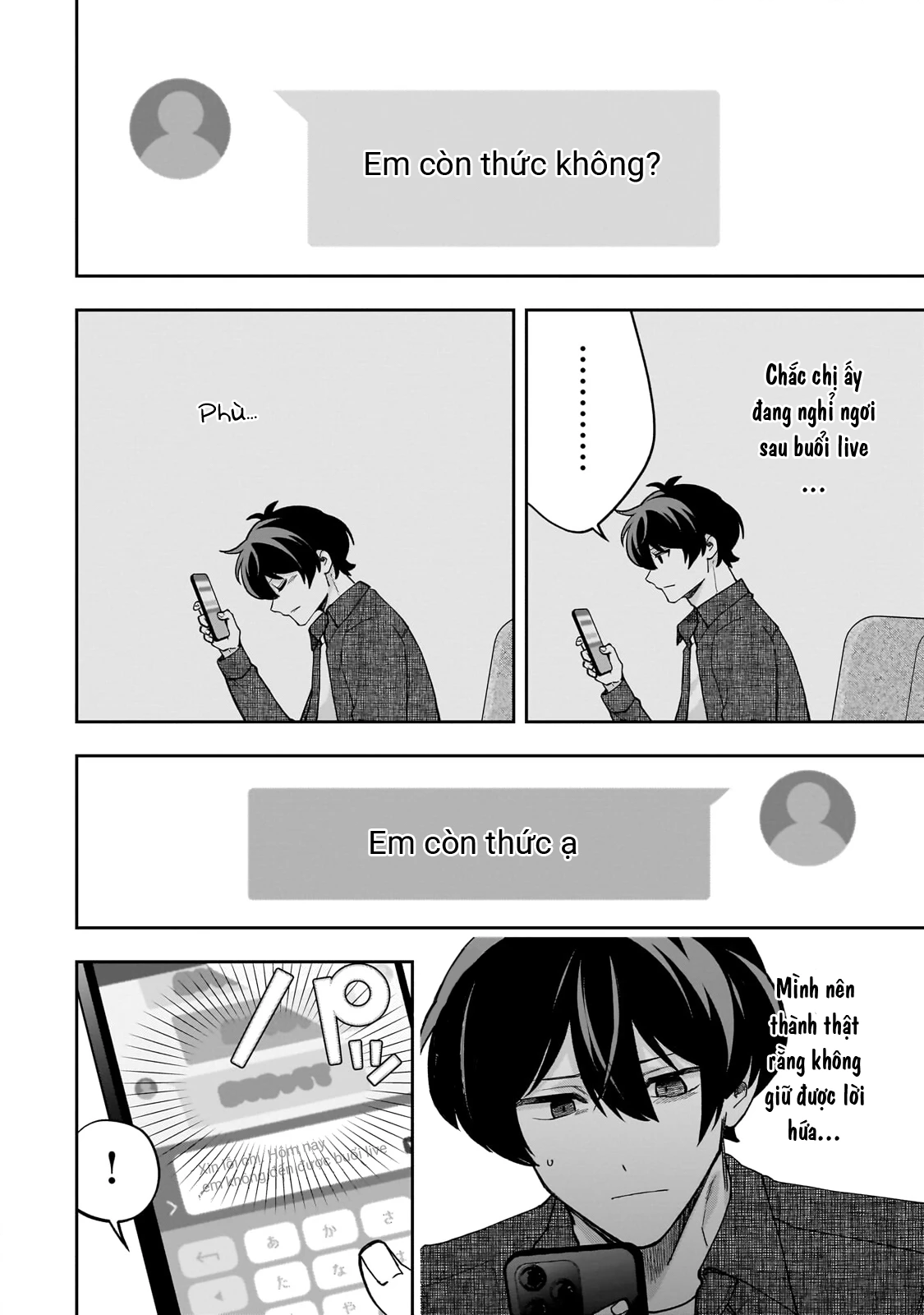 Net no "Oshi" to Real no "Oshi" ga Tonari ni Hikkoshite Kita Chapter 25 - Trang 20