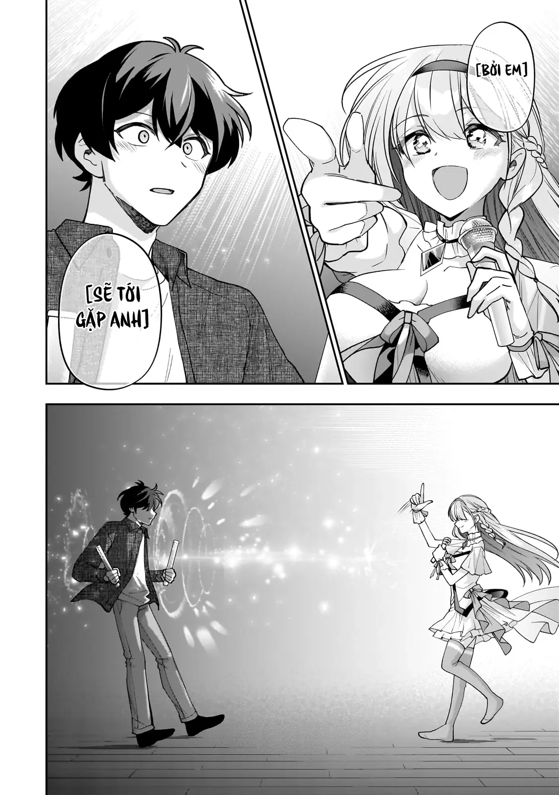 Net no "Oshi" to Real no "Oshi" ga Tonari ni Hikkoshite Kita Chapter 25 - Trang 28