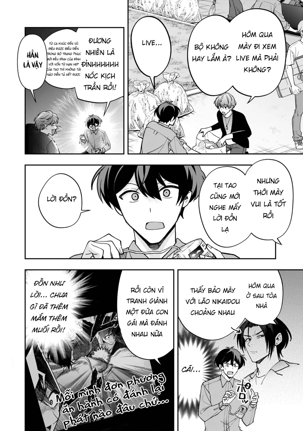 Net no "Oshi" to Real no "Oshi" ga Tonari ni Hikkoshite Kita Chapter 26 - Trang 11