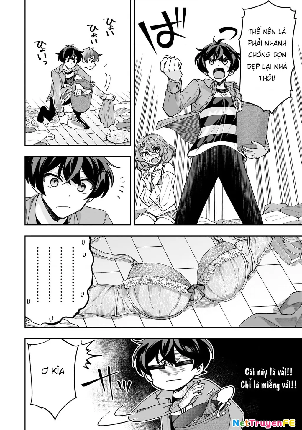 Net no "Oshi" to Real no "Oshi" ga Tonari ni Hikkoshite Kita Chapter 3 - Trang 10
