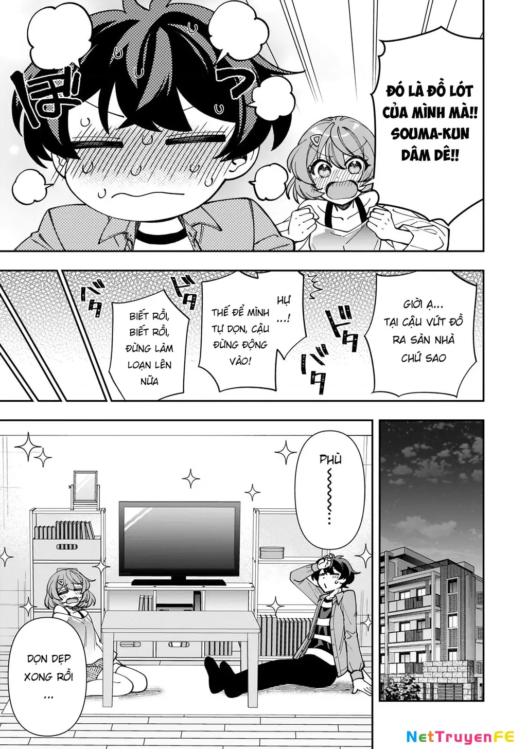 Net no "Oshi" to Real no "Oshi" ga Tonari ni Hikkoshite Kita Chapter 3 - Trang 11