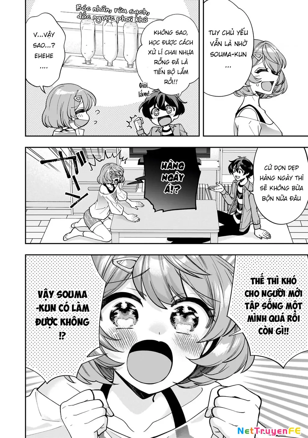 Net no "Oshi" to Real no "Oshi" ga Tonari ni Hikkoshite Kita Chapter 3 - Trang 12