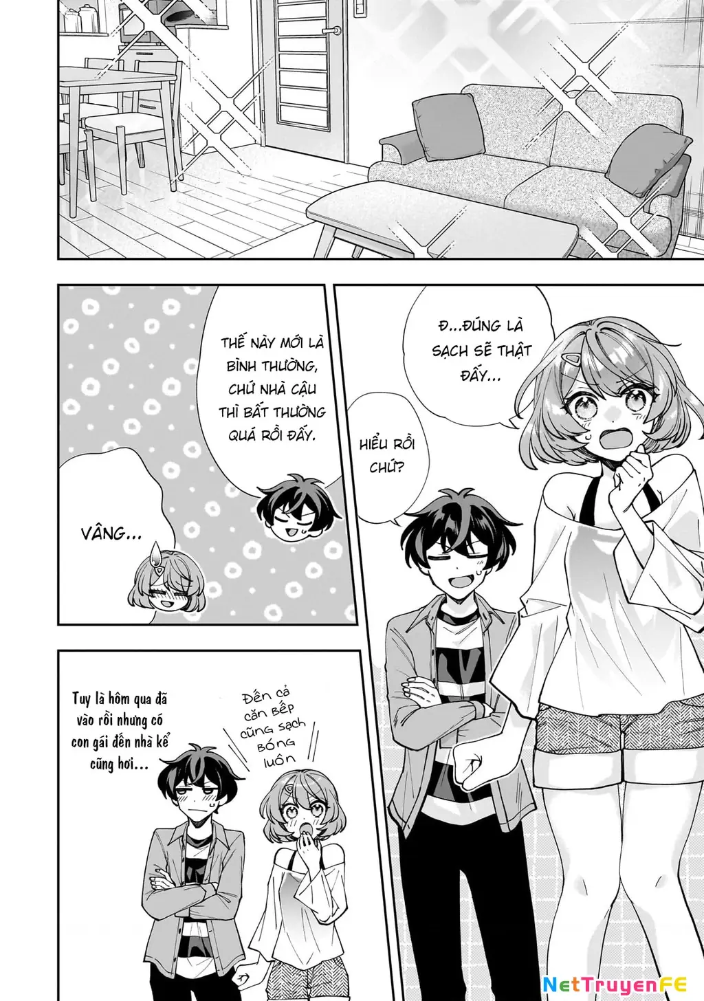 Net no "Oshi" to Real no "Oshi" ga Tonari ni Hikkoshite Kita Chapter 3 - Trang 14