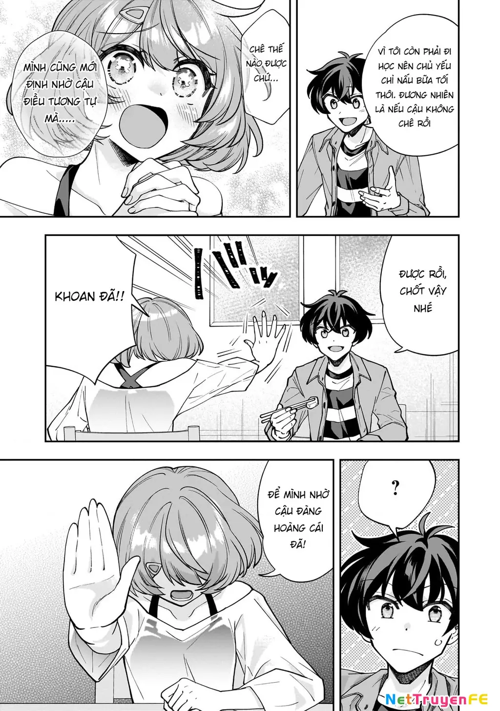 Net no "Oshi" to Real no "Oshi" ga Tonari ni Hikkoshite Kita Chapter 3 - Trang 25