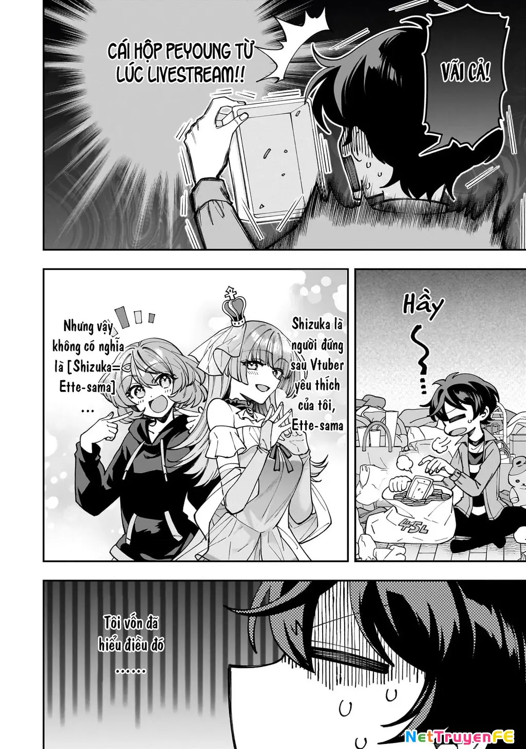 Net no "Oshi" to Real no "Oshi" ga Tonari ni Hikkoshite Kita Chapter 3 - Trang 4