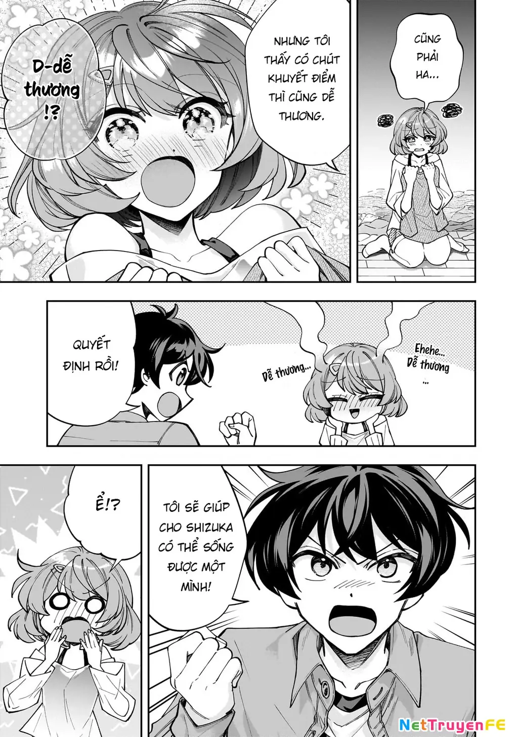 Net no "Oshi" to Real no "Oshi" ga Tonari ni Hikkoshite Kita Chapter 3 - Trang 9