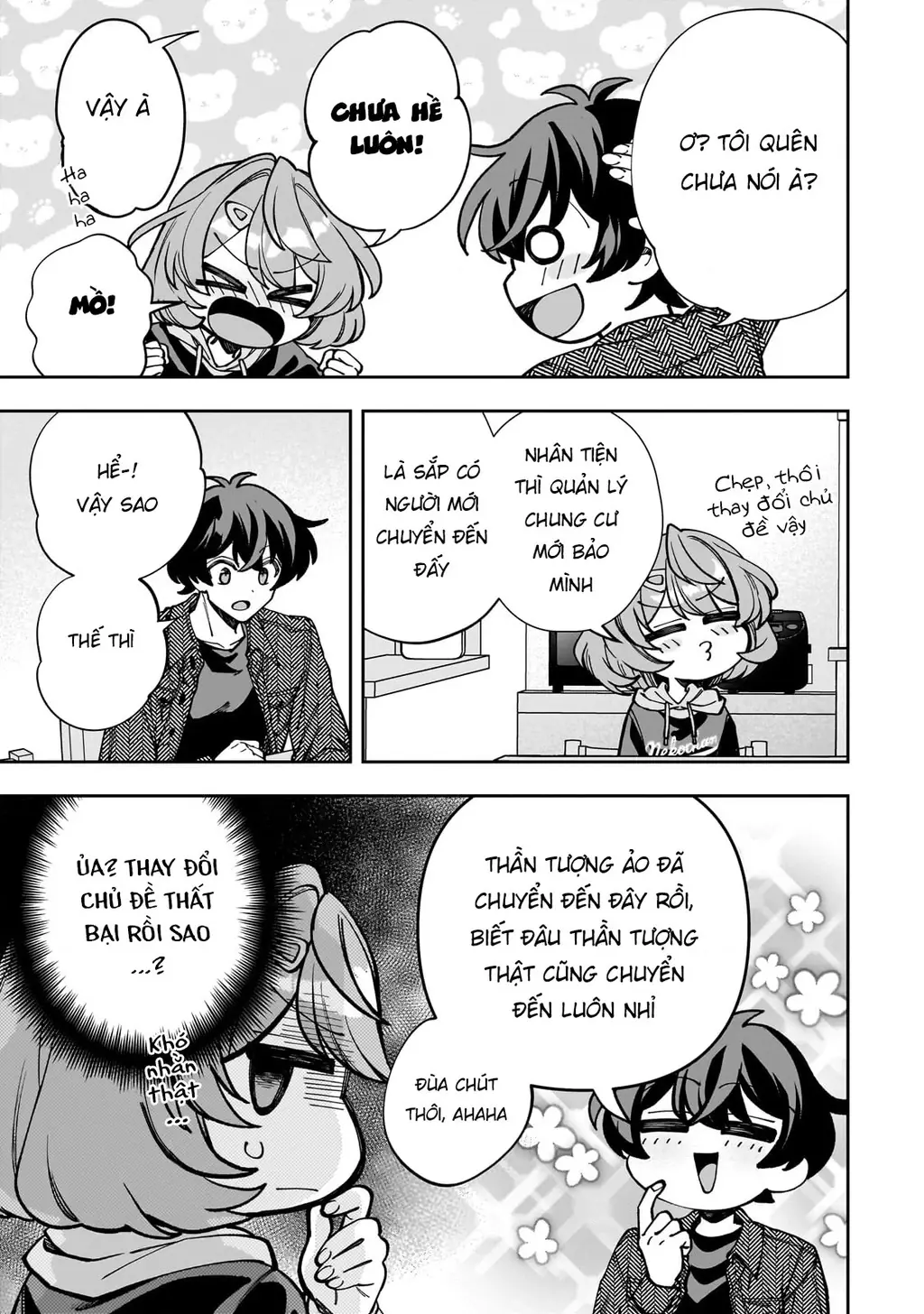 Net no "Oshi" to Real no "Oshi" ga Tonari ni Hikkoshite Kita Chapter 5 - Trang 15