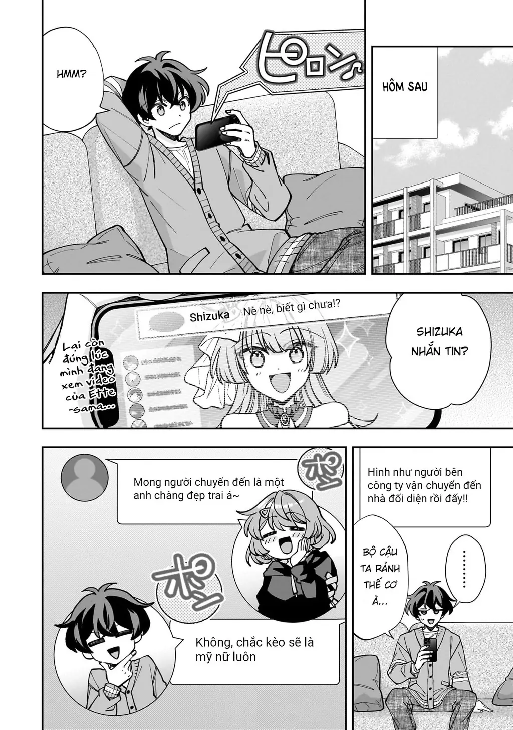 Net no "Oshi" to Real no "Oshi" ga Tonari ni Hikkoshite Kita Chapter 5 - Trang 16