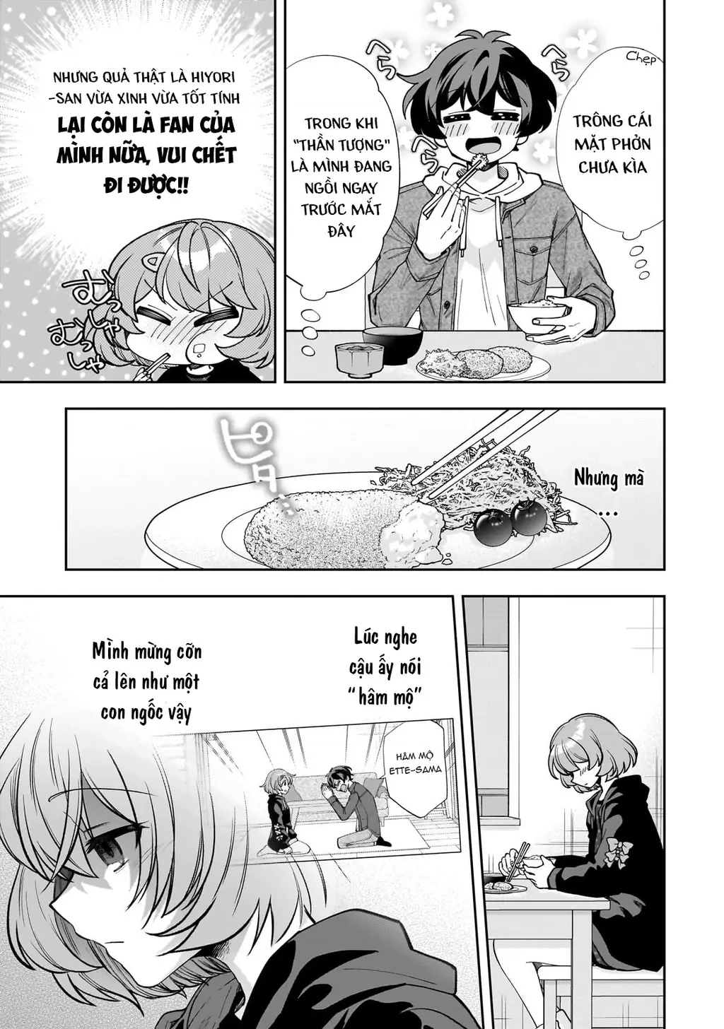 Net no "Oshi" to Real no "Oshi" ga Tonari ni Hikkoshite Kita Chapter 6 - Trang 15