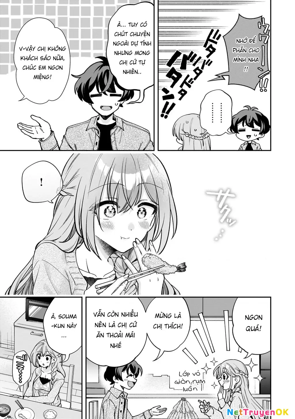 Net no "Oshi" to Real no "Oshi" ga Tonari ni Hikkoshite Kita Chapter 6 - Trang 27