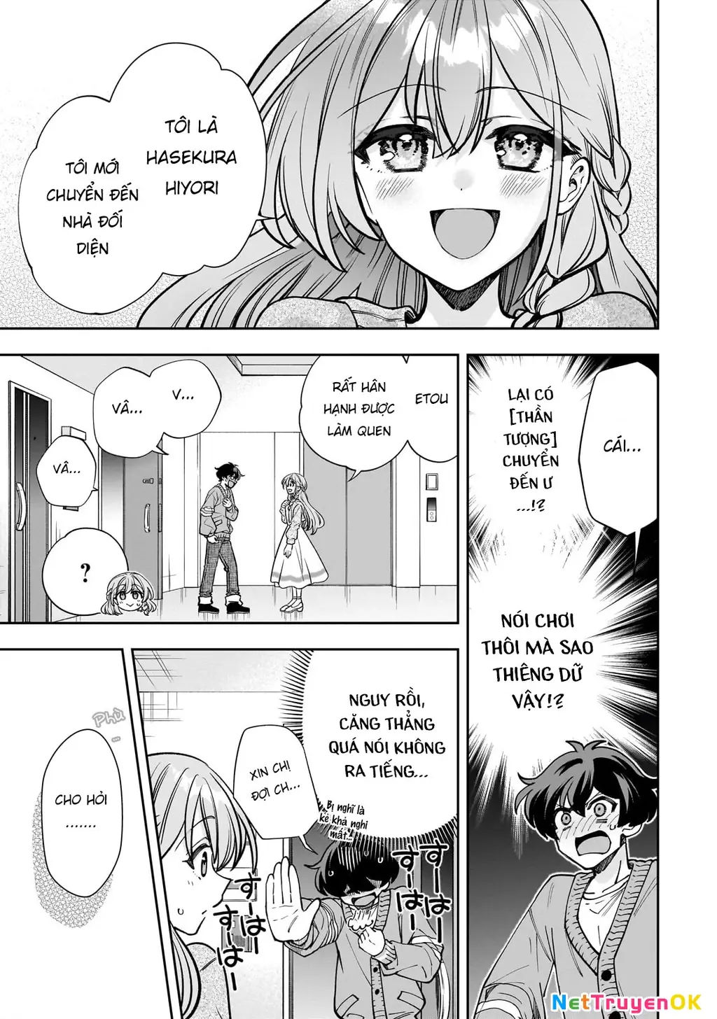 Net no "Oshi" to Real no "Oshi" ga Tonari ni Hikkoshite Kita Chapter 6 - Trang 3