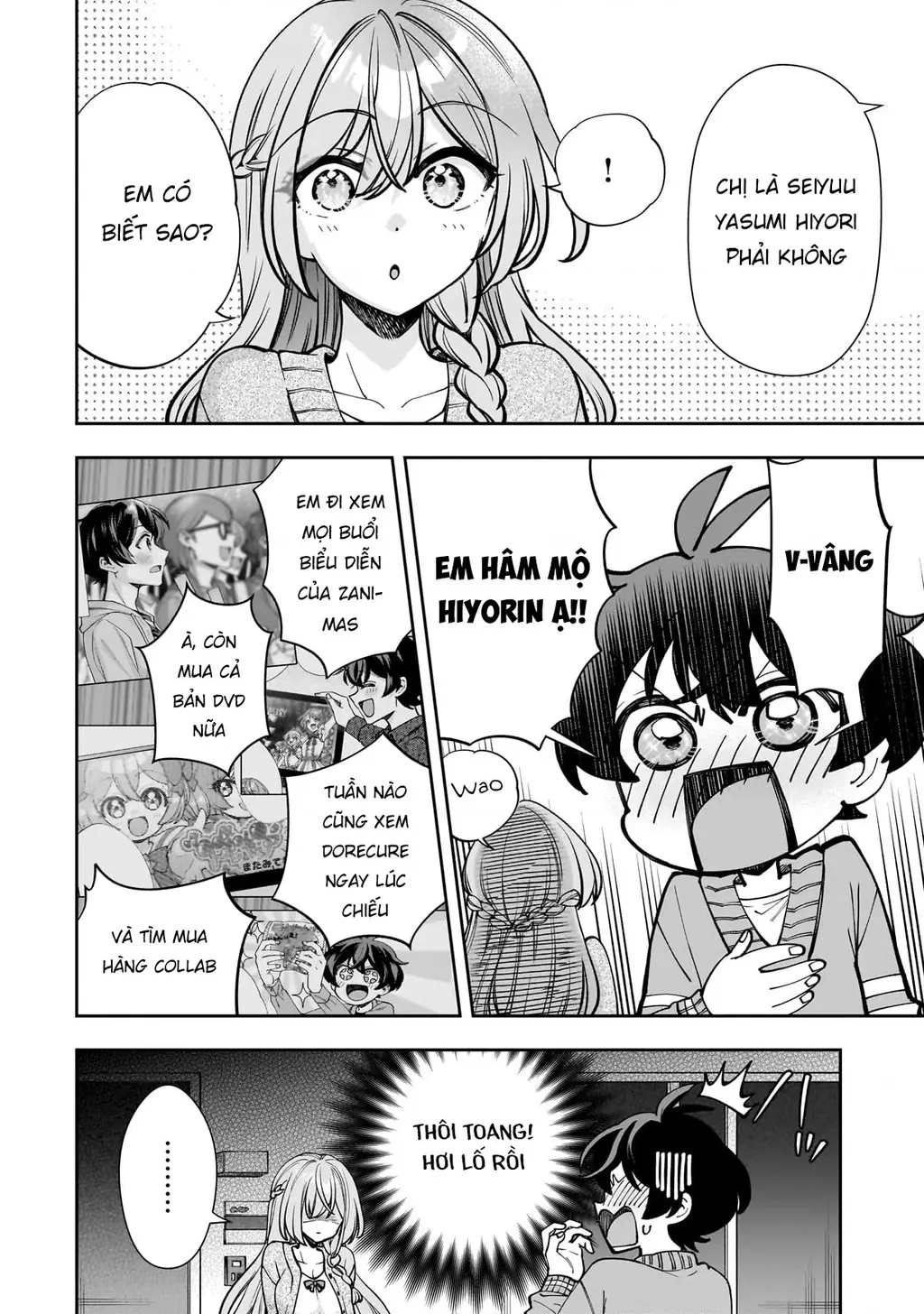 Net no "Oshi" to Real no "Oshi" ga Tonari ni Hikkoshite Kita Chapter 6 - Trang 4