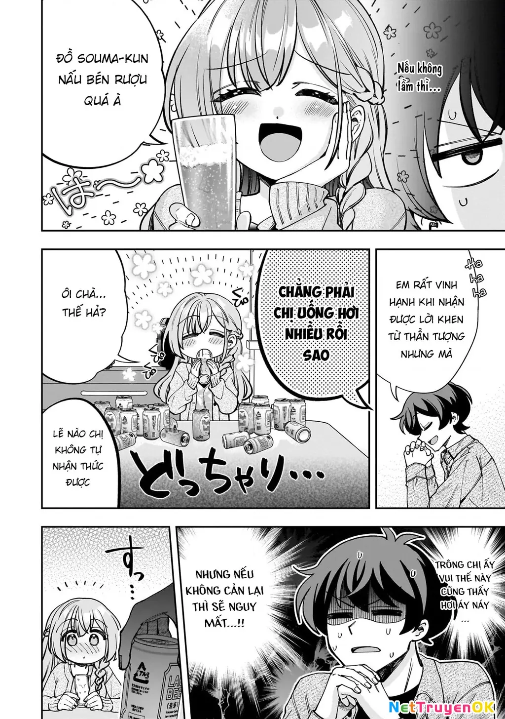 Net no "Oshi" to Real no "Oshi" ga Tonari ni Hikkoshite Kita Chapter 7 - Trang 2