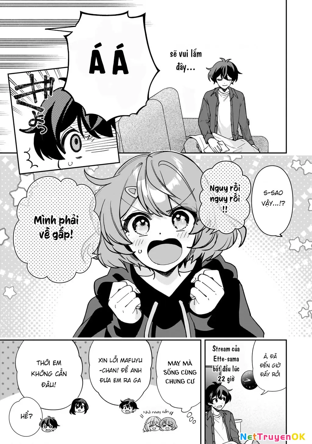 Net no "Oshi" to Real no "Oshi" ga Tonari ni Hikkoshite Kita Chapter 9 - Trang 9
