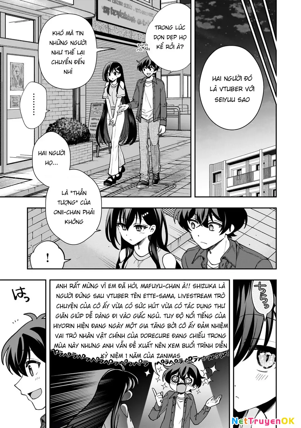 Net no "Oshi" to Real no "Oshi" ga Tonari ni Hikkoshite Kita Chapter 9 - Trang 11