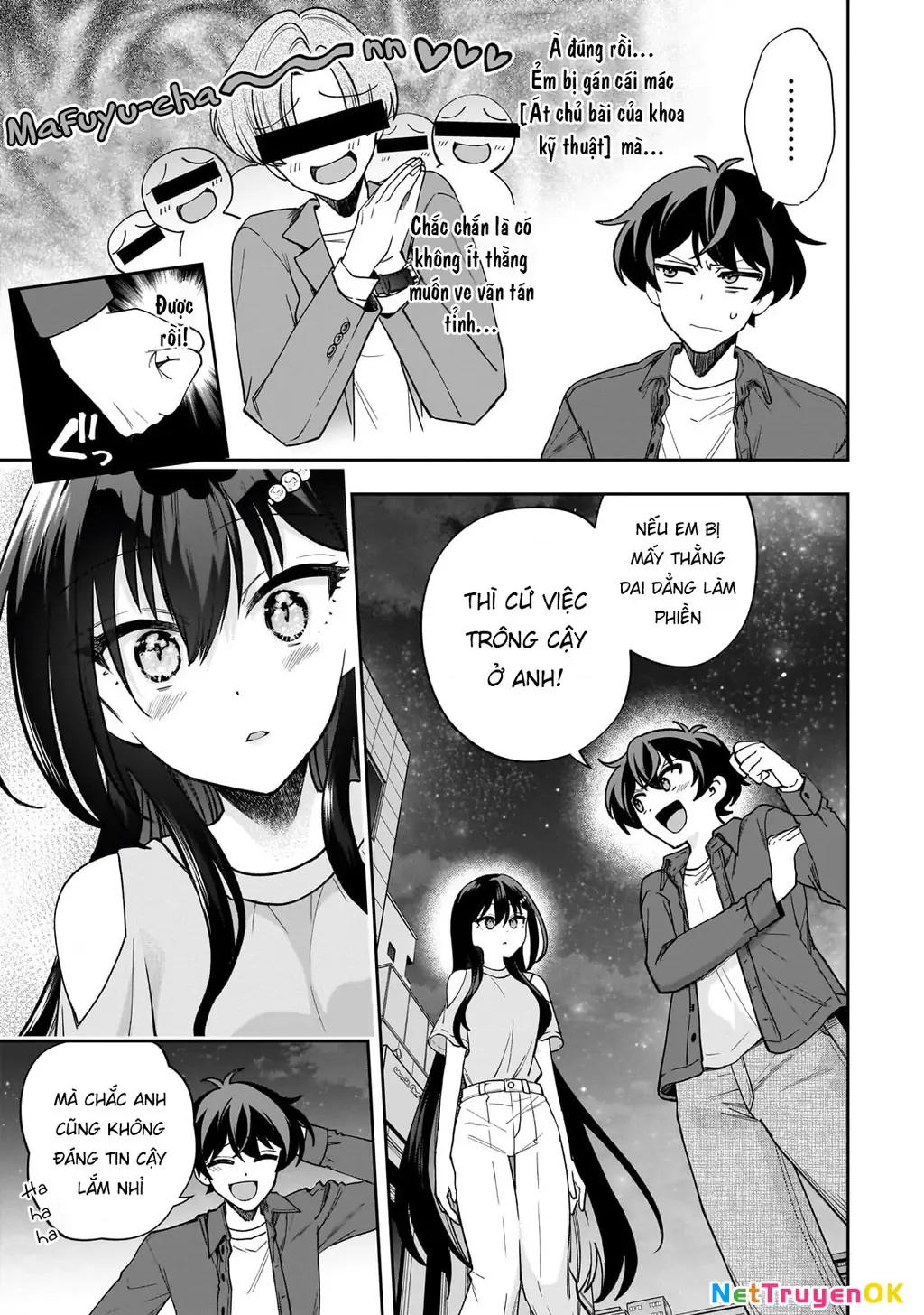 Net no "Oshi" to Real no "Oshi" ga Tonari ni Hikkoshite Kita Chapter 9 - Trang 13