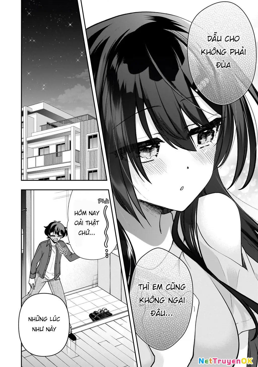Net no "Oshi" to Real no "Oshi" ga Tonari ni Hikkoshite Kita Chapter 9 - Trang 18
