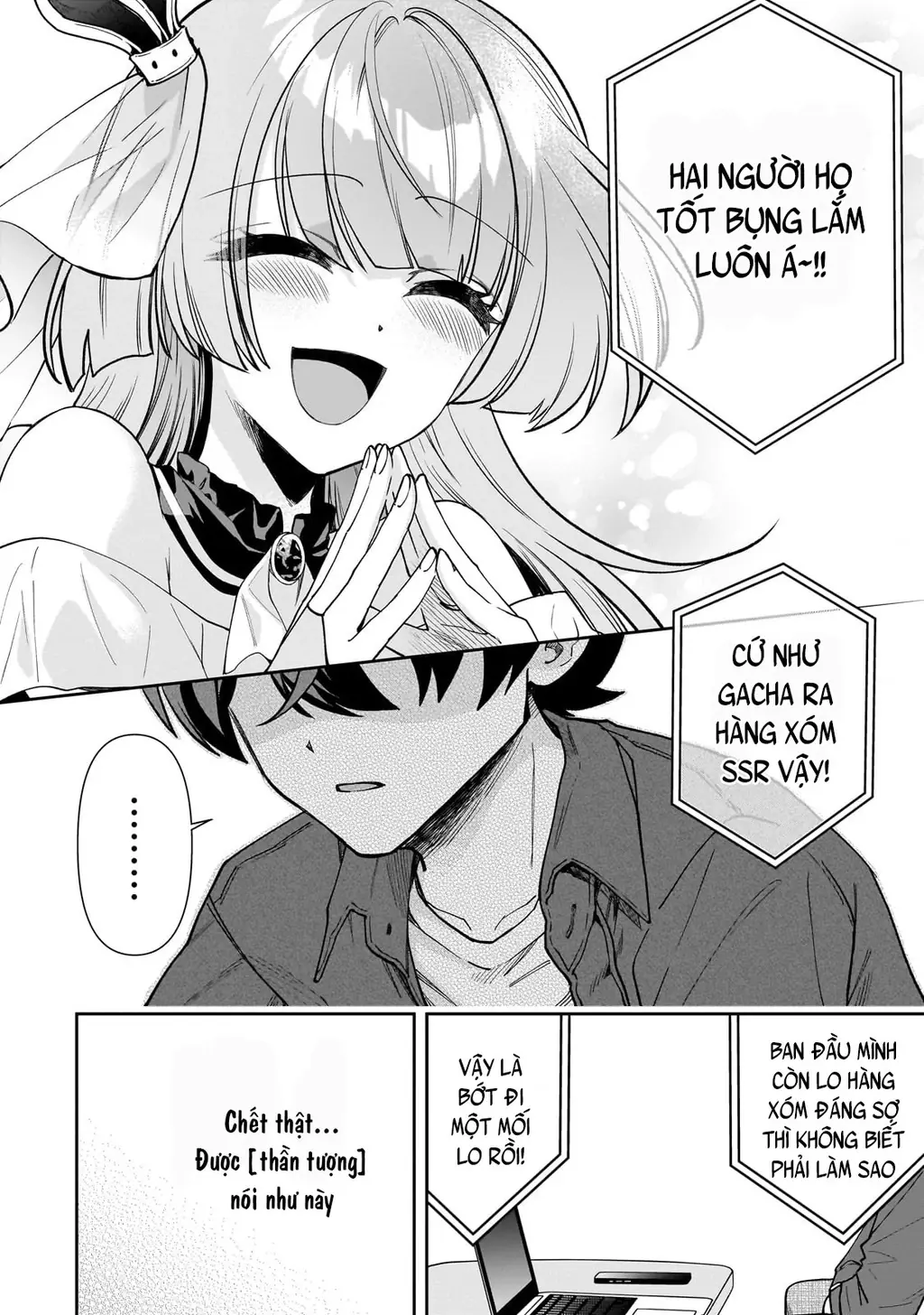 Net no "Oshi" to Real no "Oshi" ga Tonari ni Hikkoshite Kita Chapter 9 - Trang 20