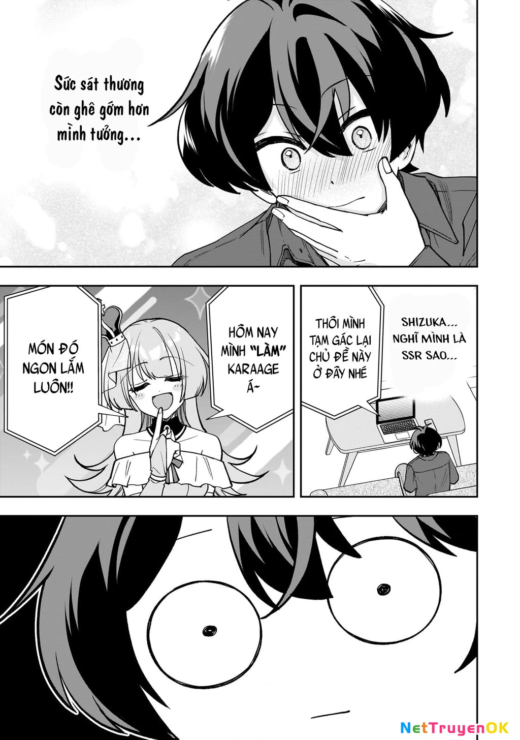 Net no "Oshi" to Real no "Oshi" ga Tonari ni Hikkoshite Kita Chapter 9 - Trang 21