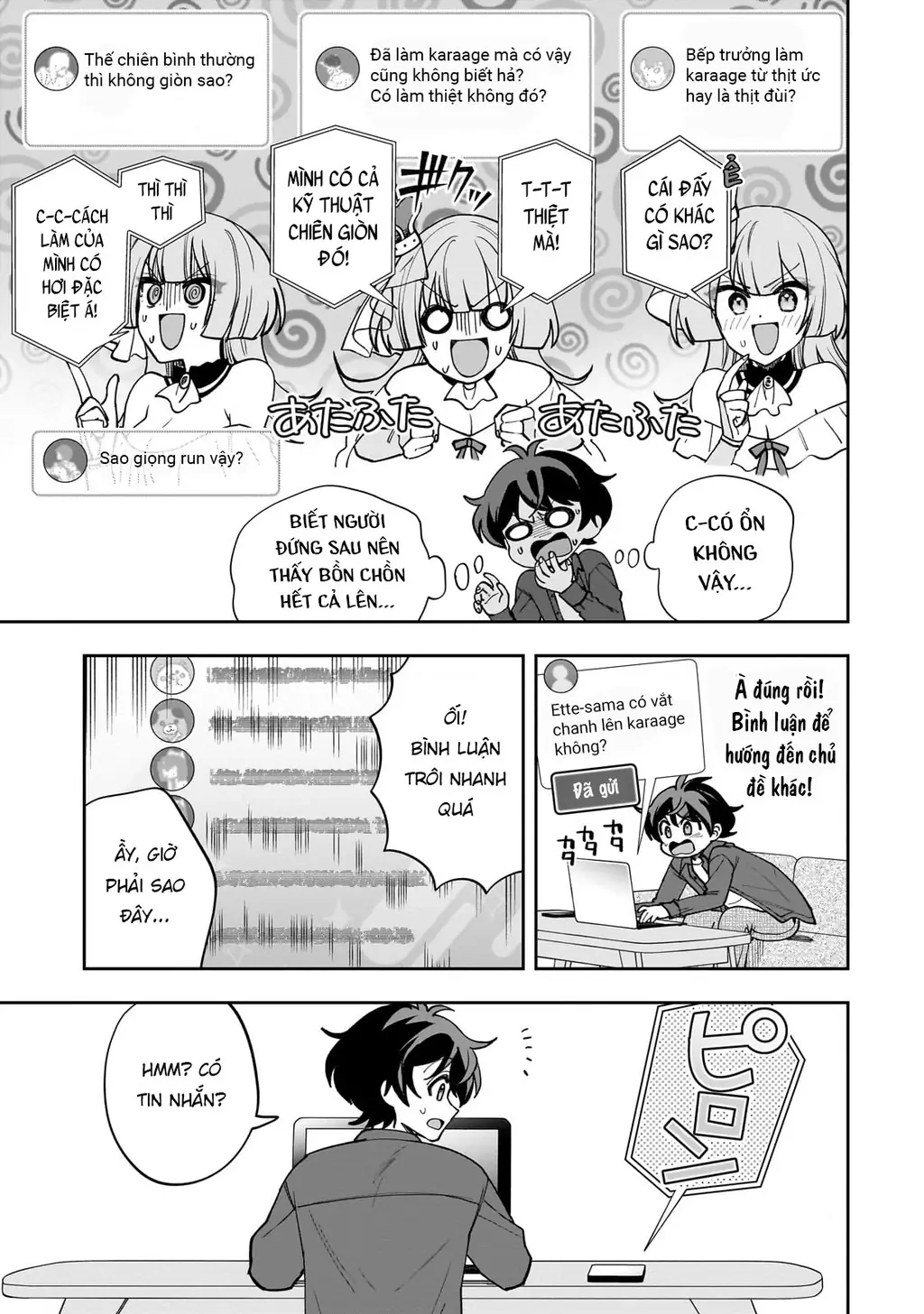 Net no "Oshi" to Real no "Oshi" ga Tonari ni Hikkoshite Kita Chapter 9 - Trang 23
