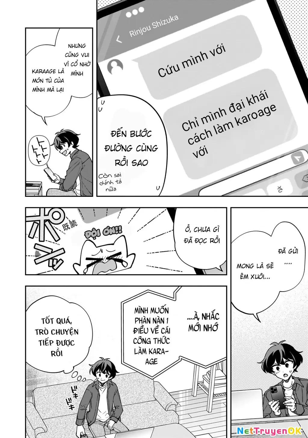 Net no "Oshi" to Real no "Oshi" ga Tonari ni Hikkoshite Kita Chapter 9 - Trang 24