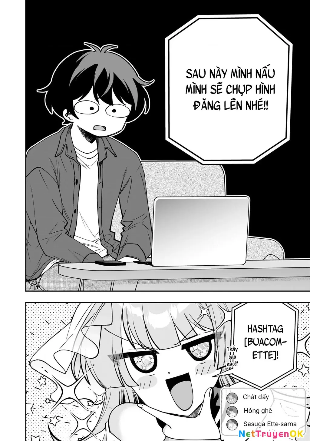 Net no "Oshi" to Real no "Oshi" ga Tonari ni Hikkoshite Kita Chapter 9 - Trang 26