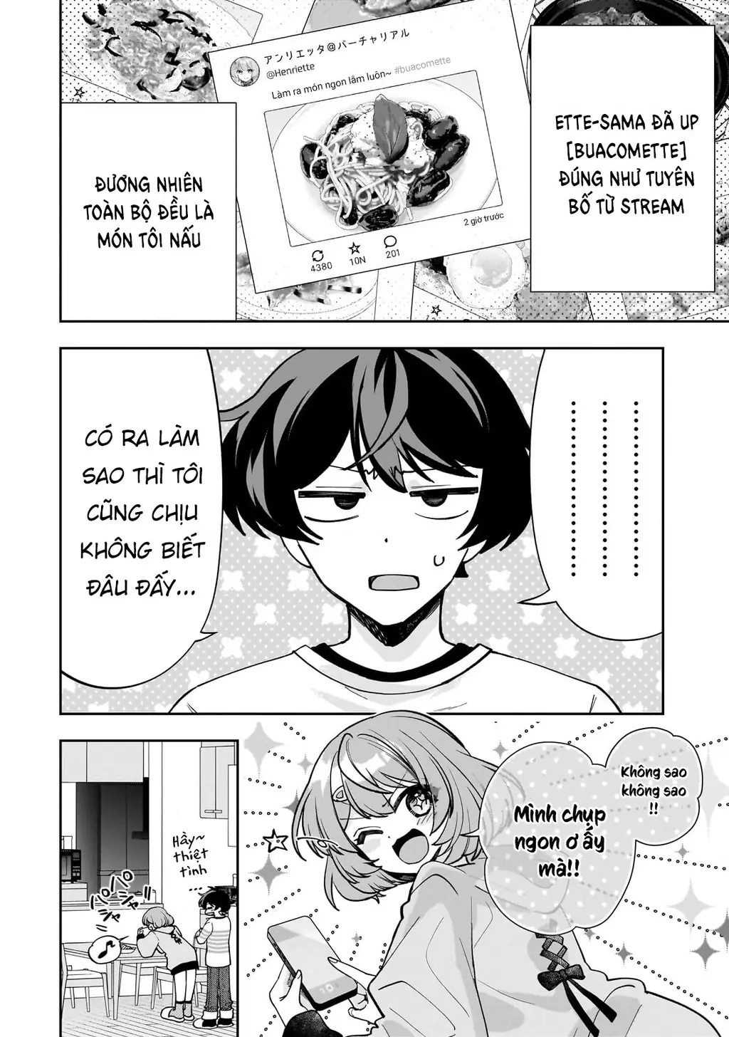Net no "Oshi" to Real no "Oshi" ga Tonari ni Hikkoshite Kita Chapter 9 - Trang 28