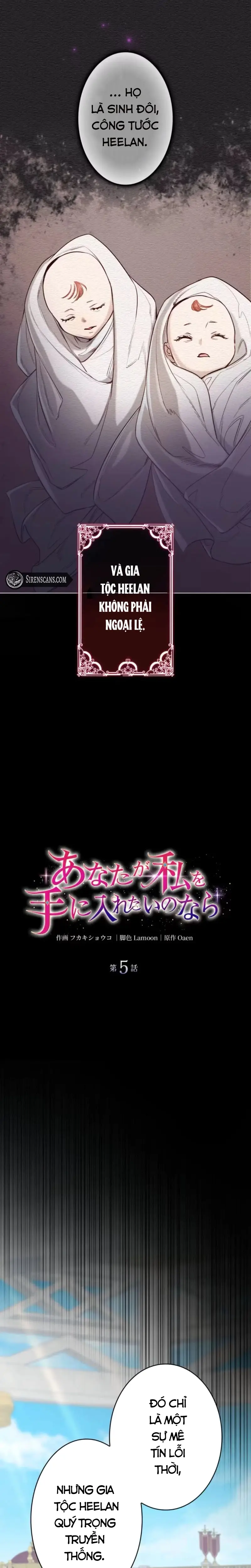 Nếu Anh Muốn Có Em Chapter 5 - Trang 5