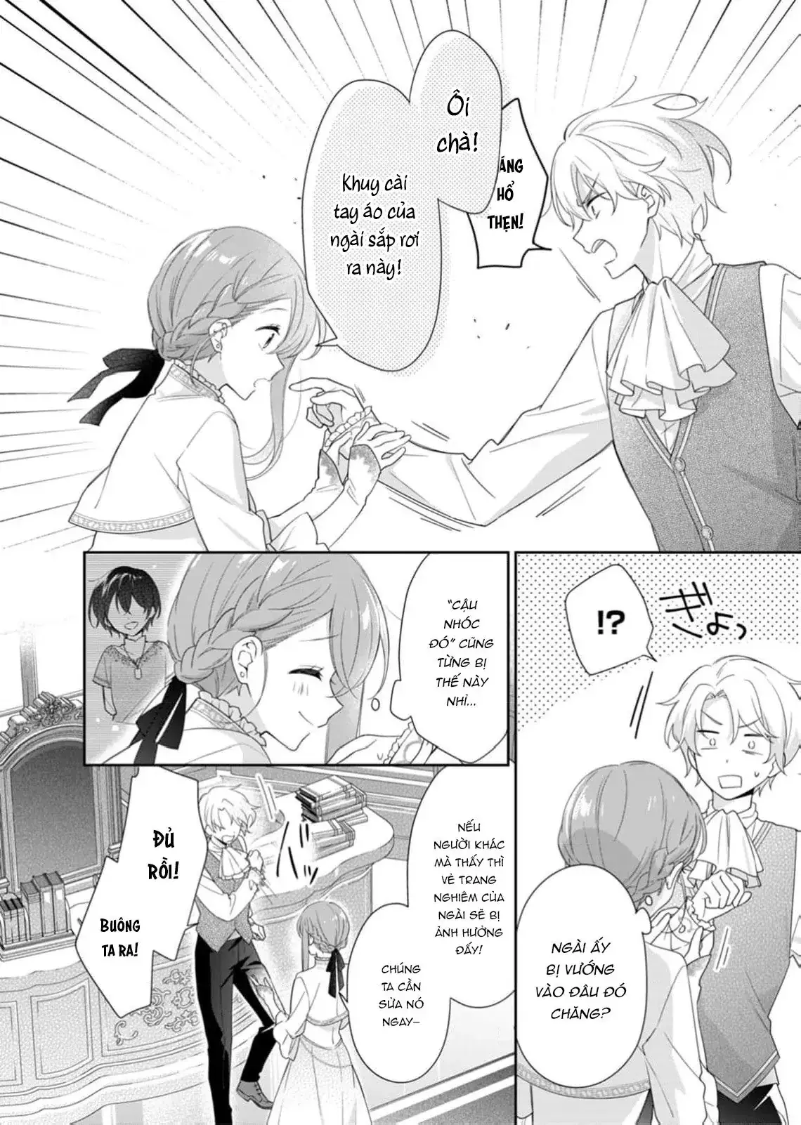 Ngài Thánh Kỵ Sĩ, Xin Hãy Buông Tôi Ra! Chapter 1 - Trang 5