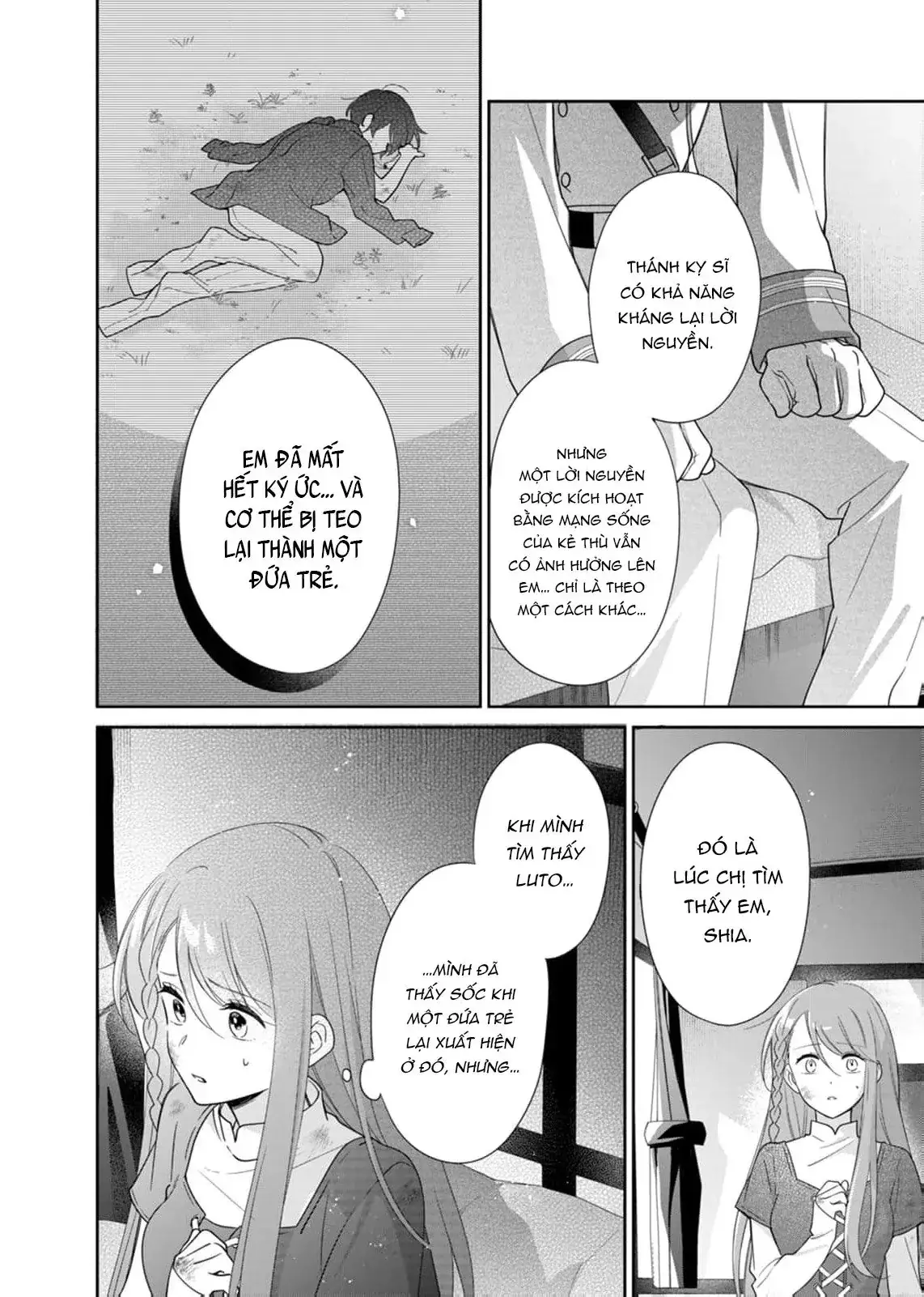 Ngài Thánh Kỵ Sĩ, Xin Hãy Buông Tôi Ra! Chapter 2 - Trang 25