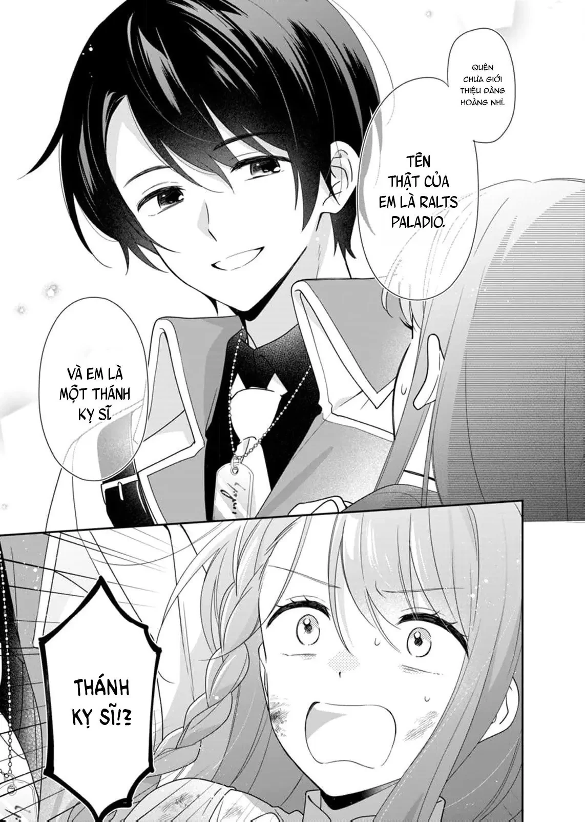 Ngài Thánh Kỵ Sĩ, Xin Hãy Buông Tôi Ra! Chapter 2 - Trang 8