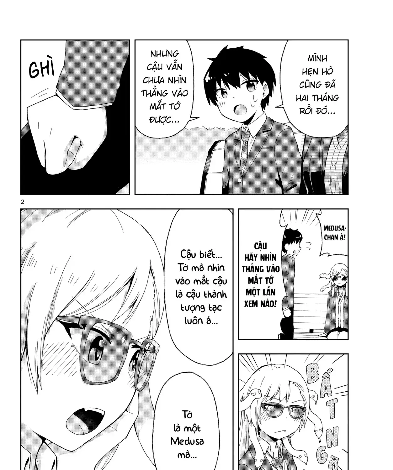 Ngay Cả Medusa-Chan Cũng Biết Yêu Chứ!! Chapter 0 - Trang 4