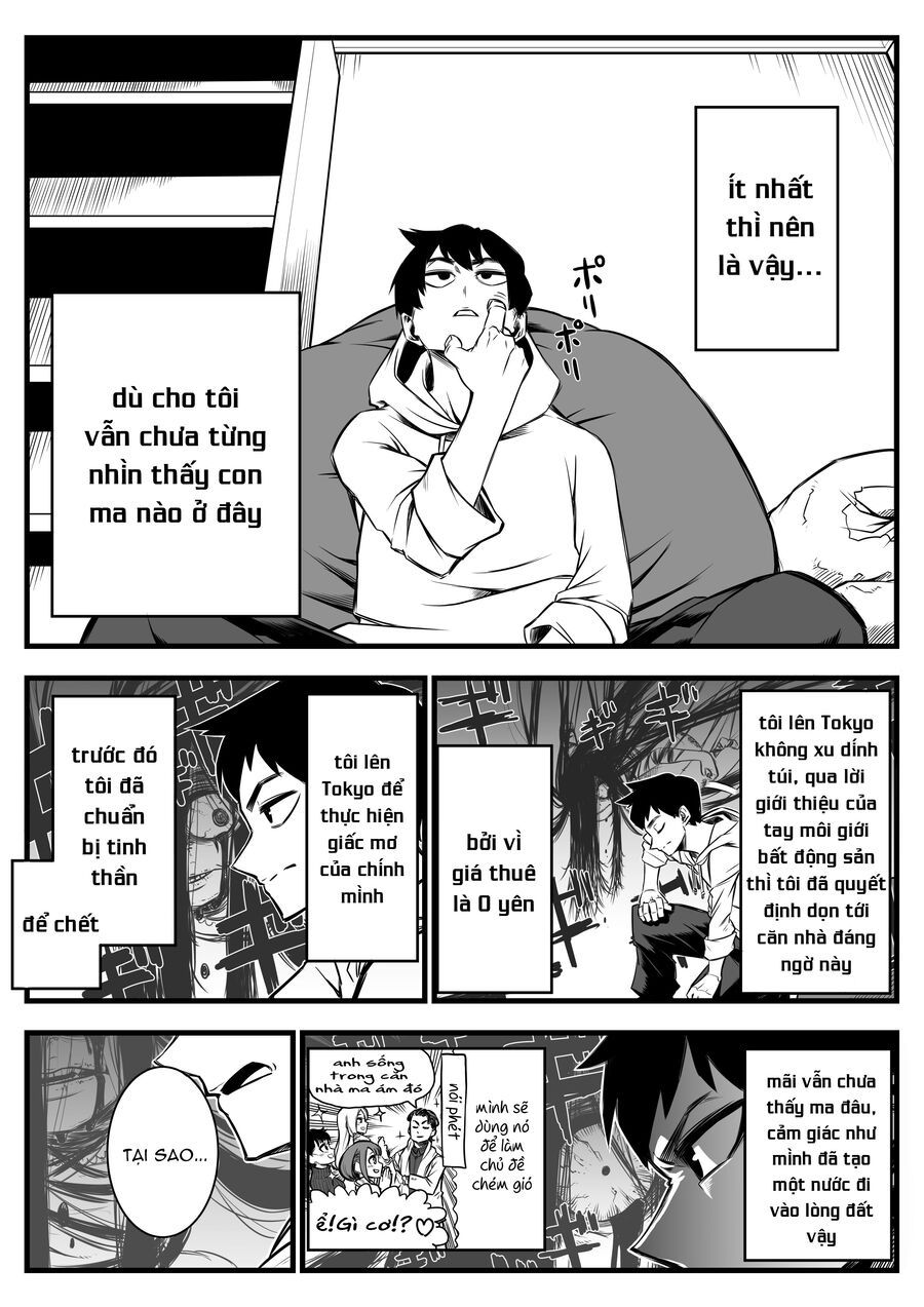 Ngôi Nhà Bị Ma Ám Mạnh Nhất Và Chàng Trai Không Có Linh Cảm Chapter 1 - Trang 5