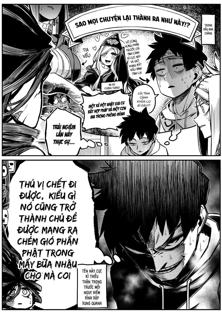 Ngôi Nhà Bị Ma Ám Mạnh Nhất Và Chàng Trai Không Có Linh Cảm Chapter 16 - Trang 5