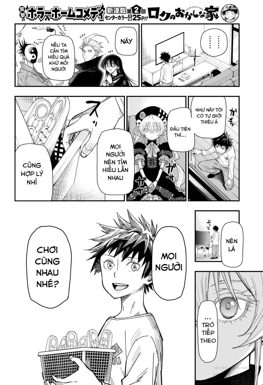 Ngôi Nhà Kì Quái Của Roku Chapter 2 - Trang 18