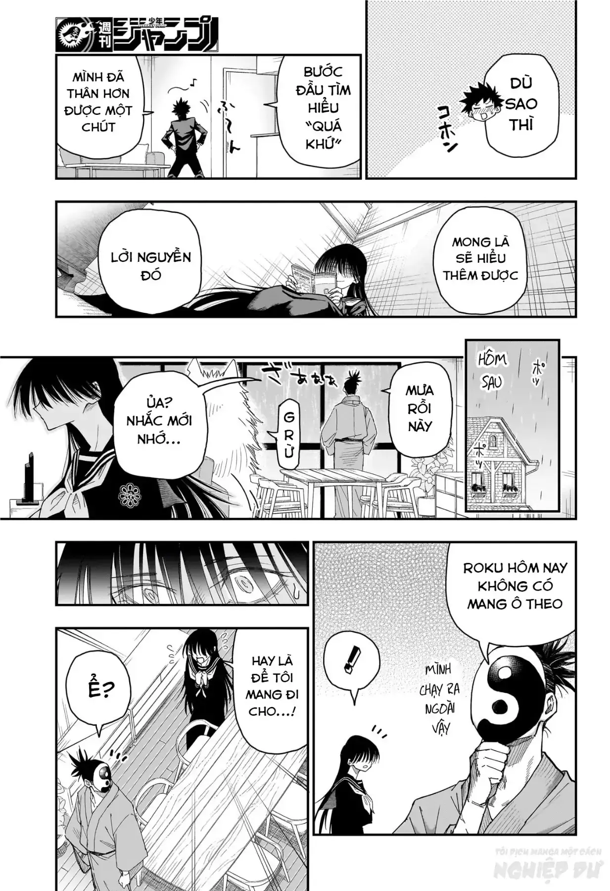 Ngôi Nhà Kì Quái Của Roku Chapter 4 - Trang 14