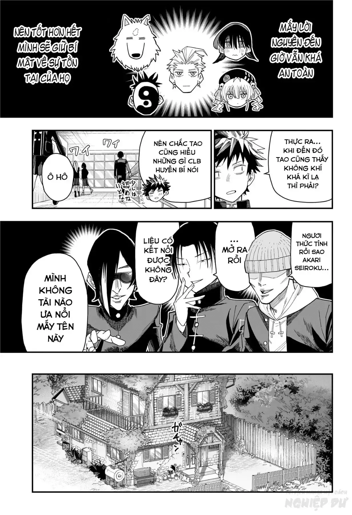 Ngôi Nhà Kì Quái Của Roku Chapter 4 - Trang 6