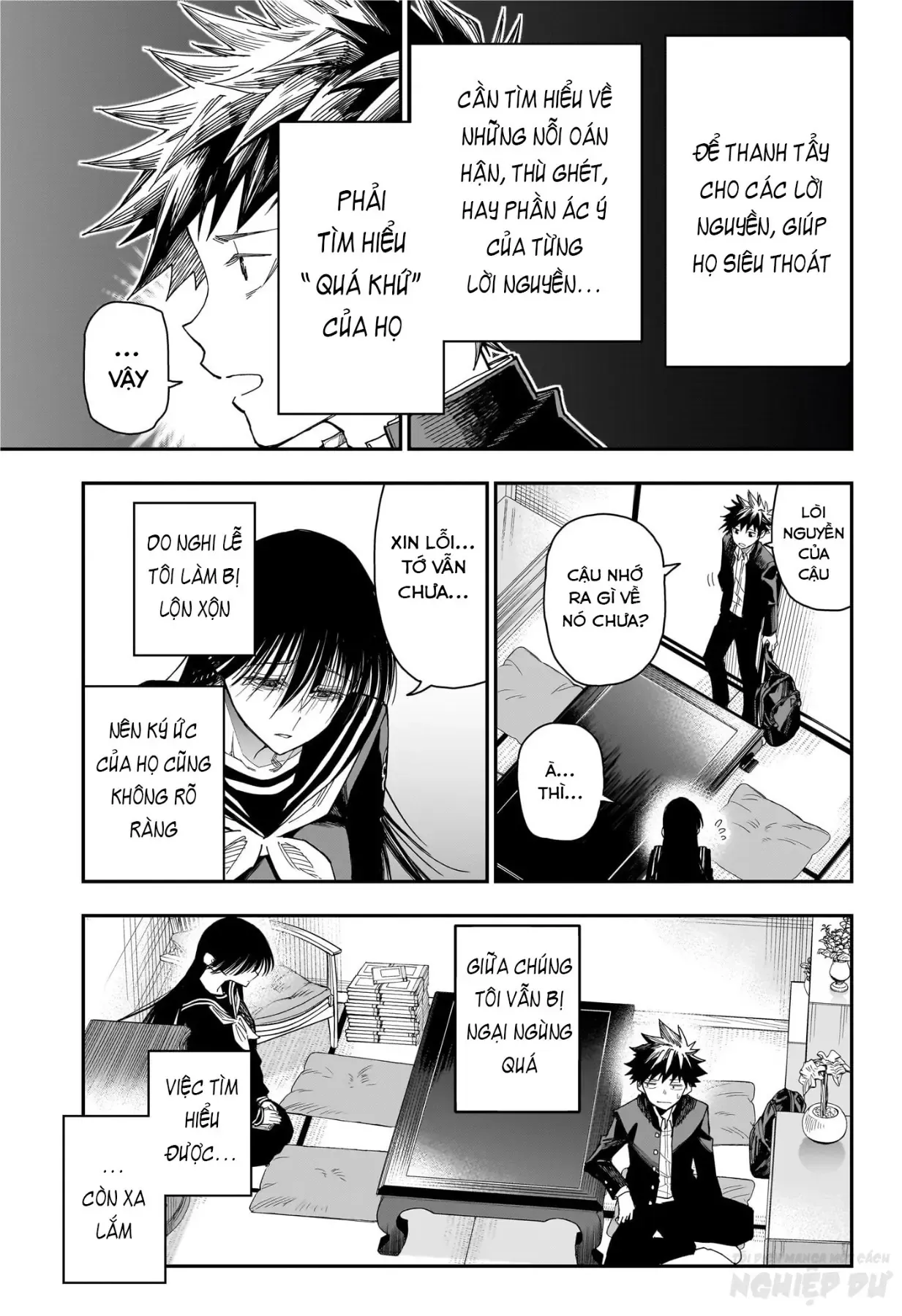 Ngôi Nhà Kì Quái Của Roku Chapter 4 - Trang 8