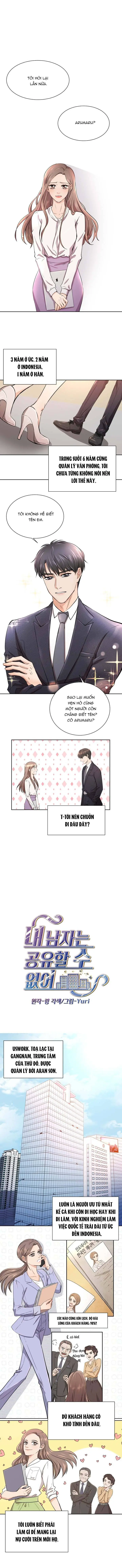 Người Đàn Ông Của Tôi Không Thể Chia Sẻ Chapter 1 - Trang 3