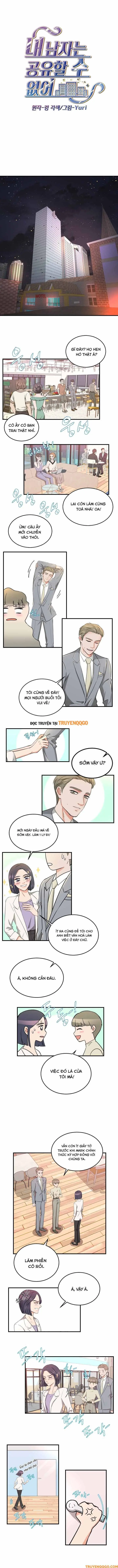 Người Đàn Ông Của Tôi Không Thể Chia Sẻ Chapter 3 - Trang 3