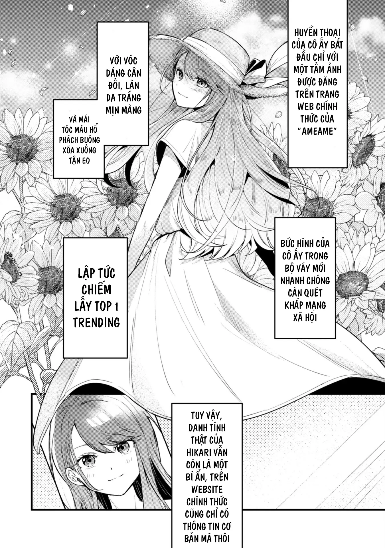 Người "dễ thương" nhất thế giới là Amamiya, đứng thứ hai là tôi. Chapter 1 - Trang 10