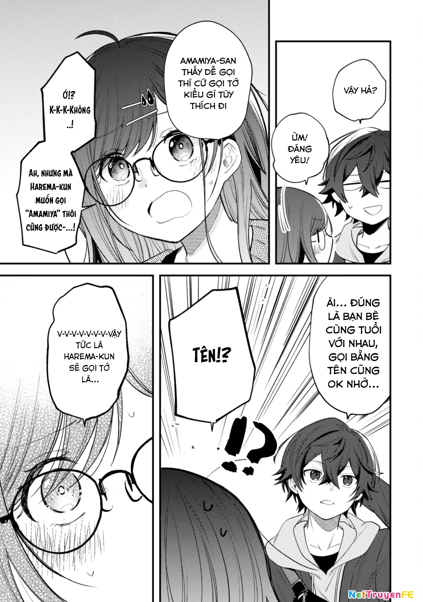 Người "dễ thương" nhất thế giới là Amamiya, đứng thứ hai là tôi. Chapter 10 - Trang 9