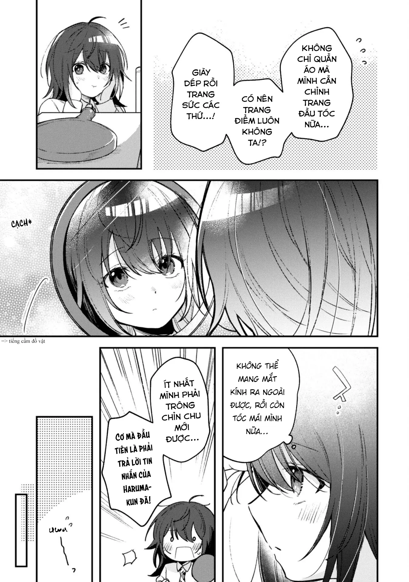 Người "dễ thương" nhất thế giới là Amamiya, đứng thứ hai là tôi. Chapter 3 - Trang 13