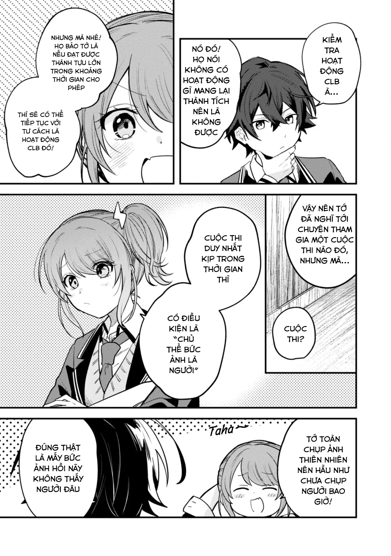Người "dễ thương" nhất thế giới là Amamiya, đứng thứ hai là tôi. Chapter 7 - Trang 7