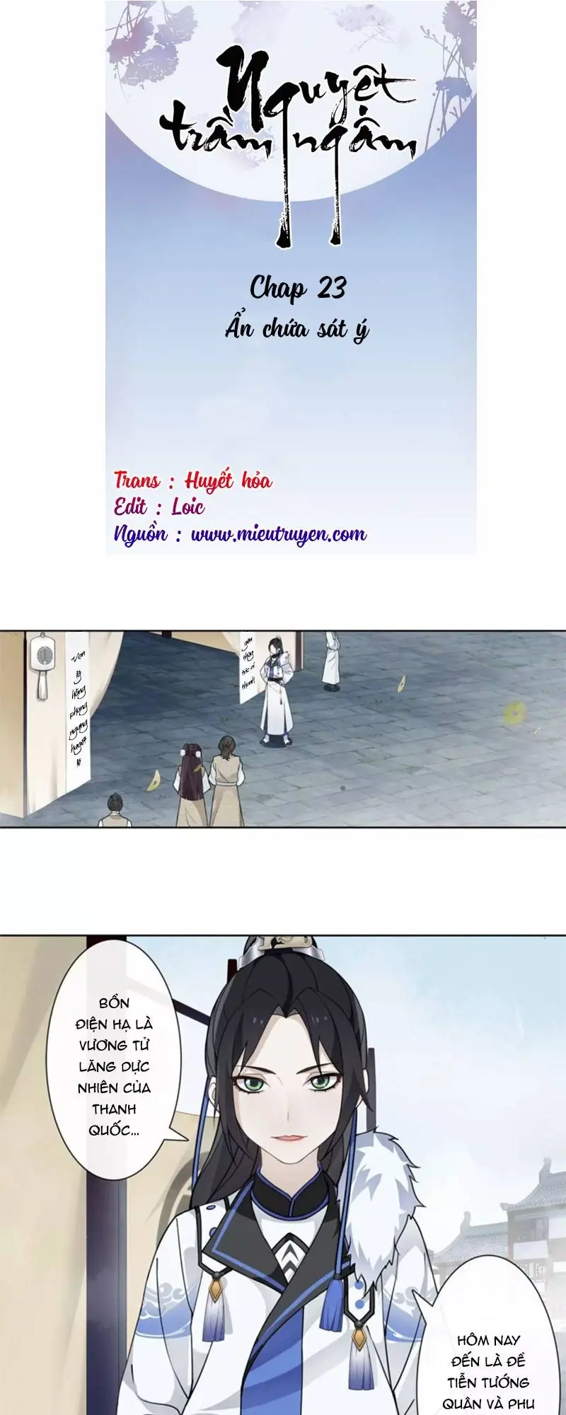 Nguyệt Trầm Ngâm Chapter 23 - Trang 2