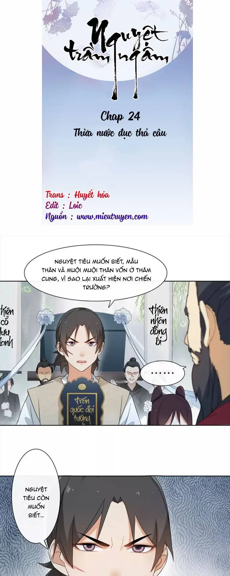 Nguyệt Trầm Ngâm Chapter 24 - Trang 2