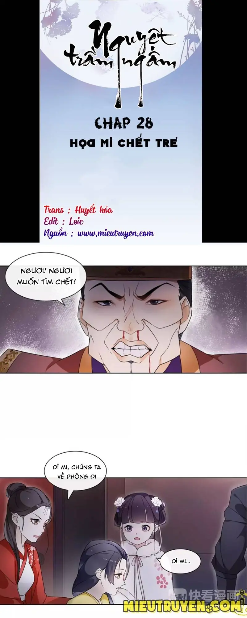 Nguyệt Trầm Ngâm Chapter 28 - Trang 2