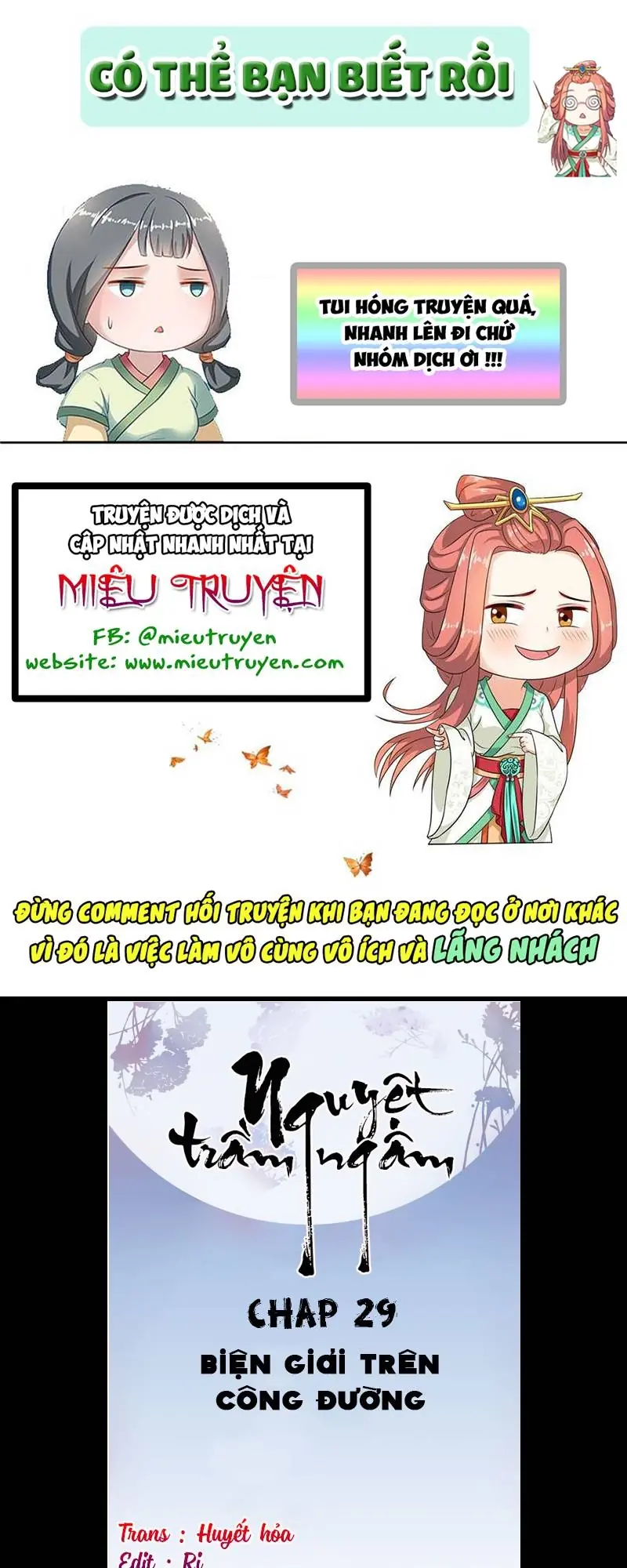 Nguyệt Trầm Ngâm Chapter 29 - Trang 2