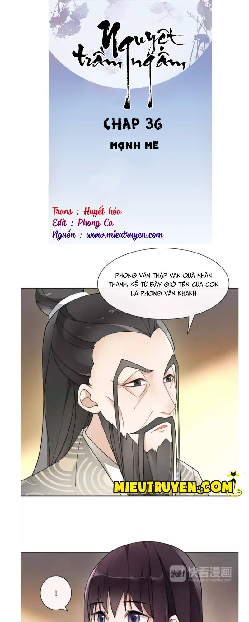 Nguyệt Trầm Ngâm Chapter 36 - Trang 2